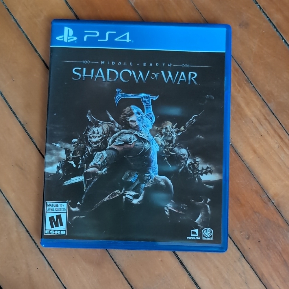 Sony PS4 Game Middle-Earth Shadow of War